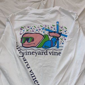Vineyard Vines Skiing Long Sleeved T-Shirt